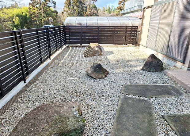 中建設　外構工事