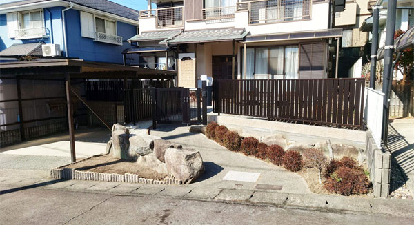 これまでのリフォーム（庭・玄関周り）