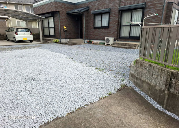 中建設　お庭・玄関周り工事