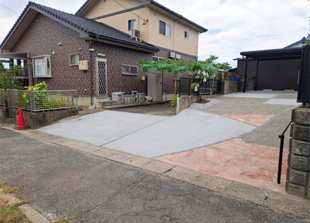 関市　外構工事