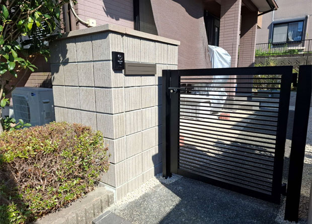 可児市　お庭・玄関周り工事