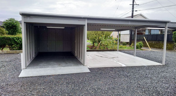 これまでの駐車場工事