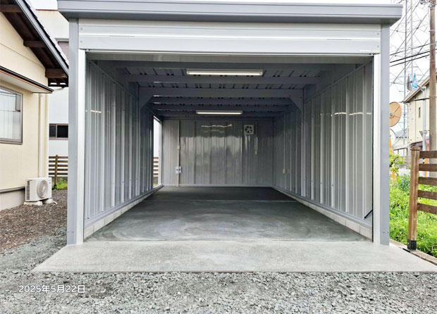 中建設　駐車場工事